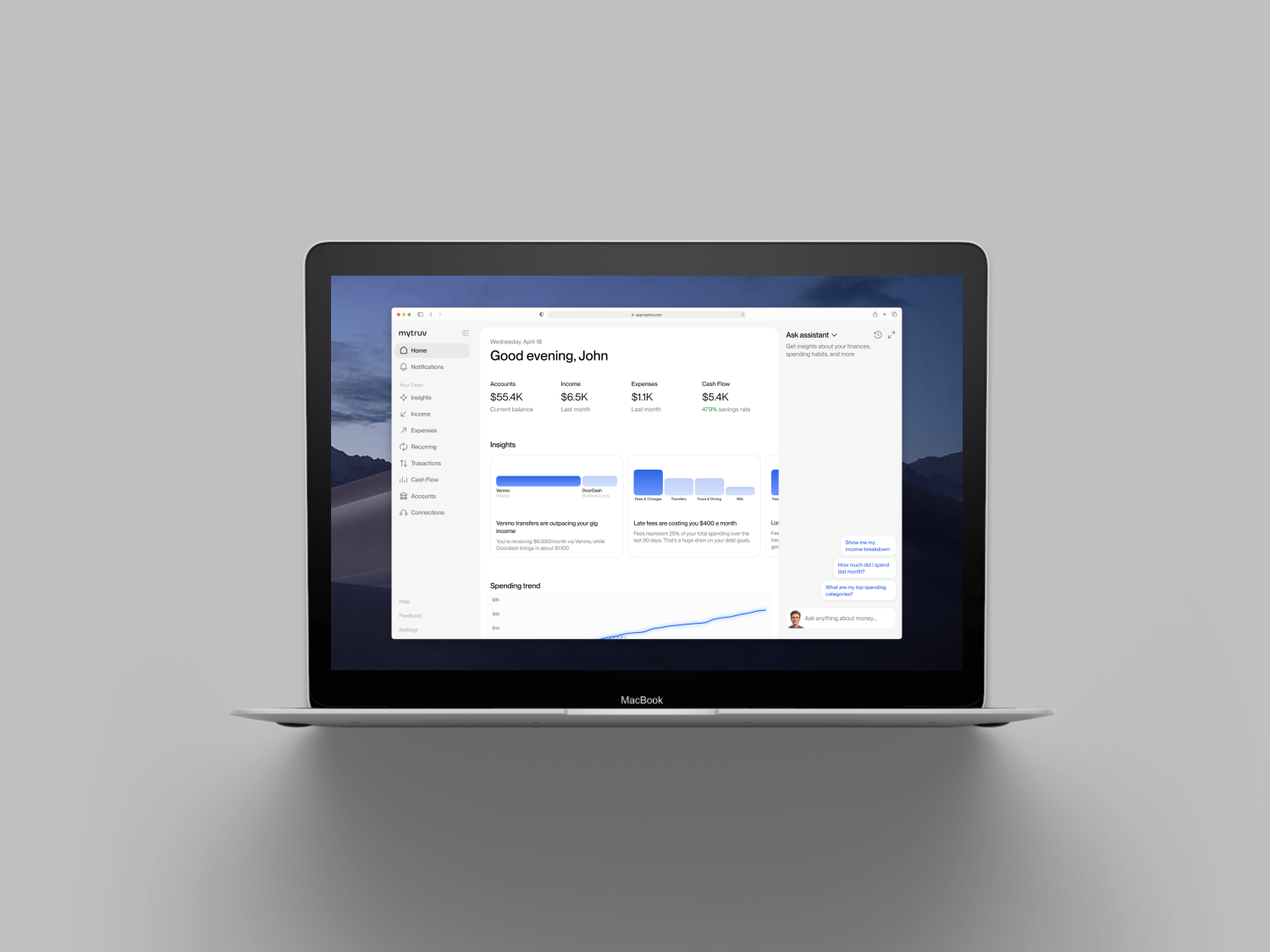 MyTruv, приложение Truv