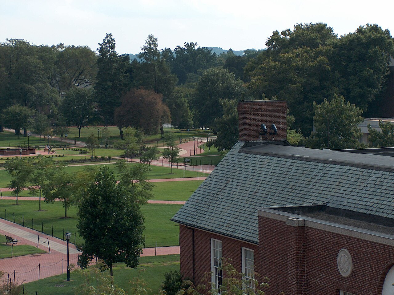 «Грин» в кампусе University of Delaware