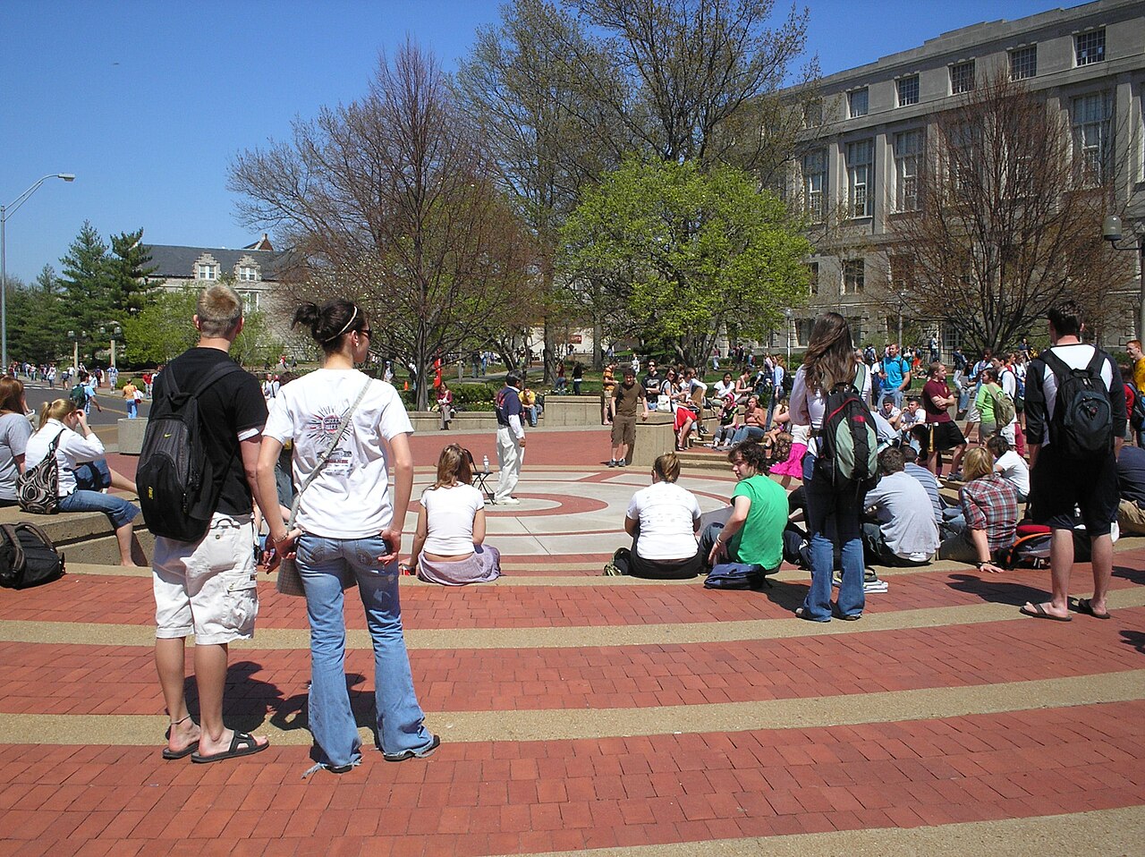 Спикерс-Сёркл в кампусе University of Missouri