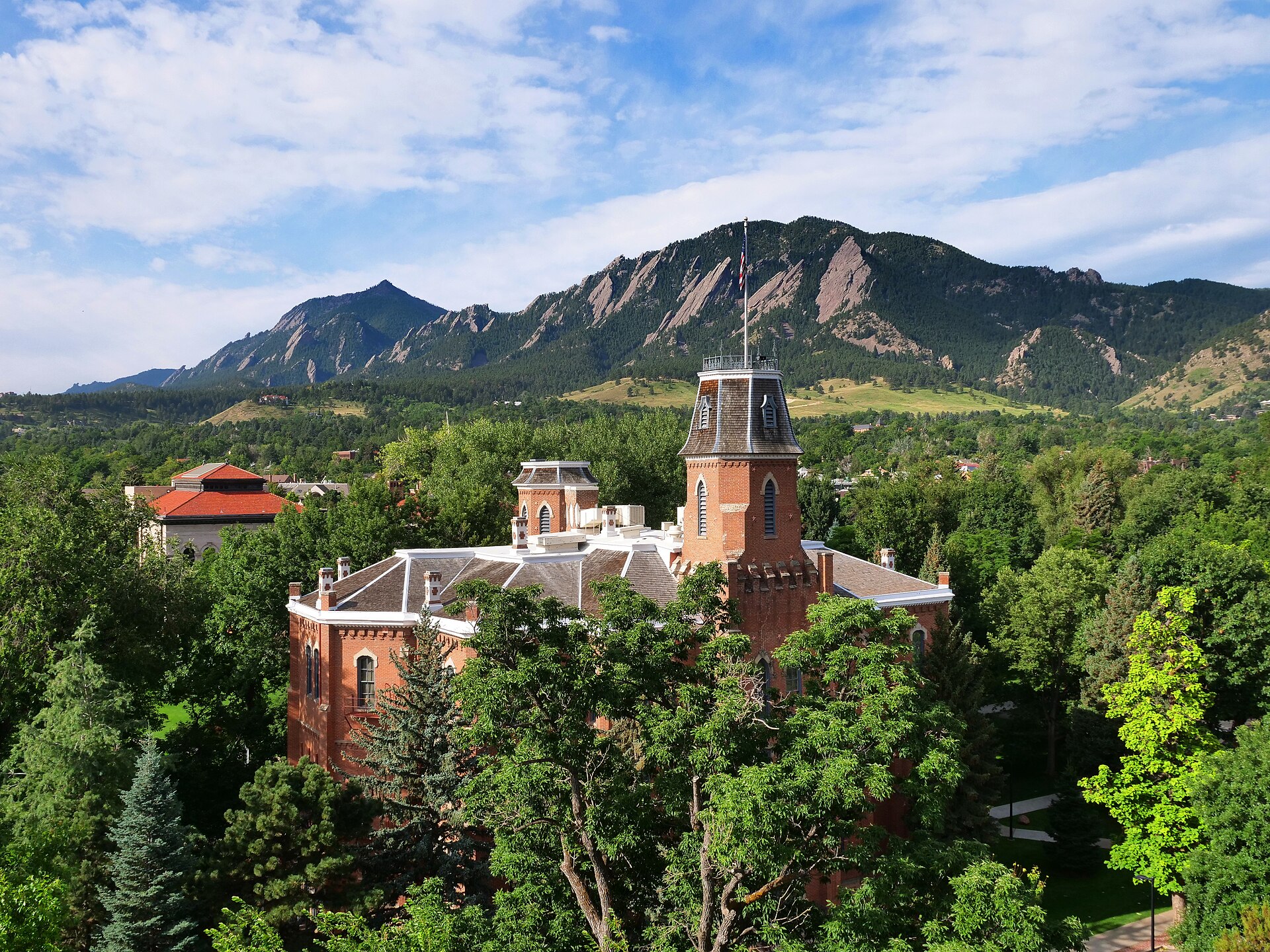 Кампус University of Colorado Boulder