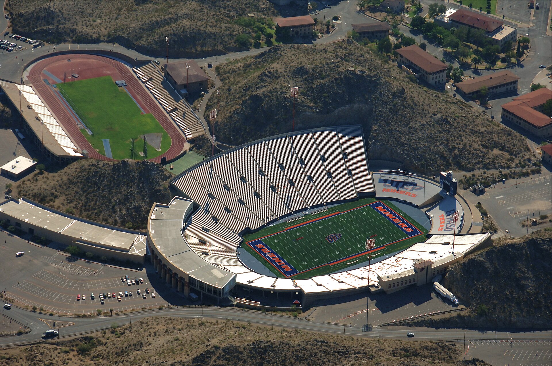 Кампус University of Texas El Paso